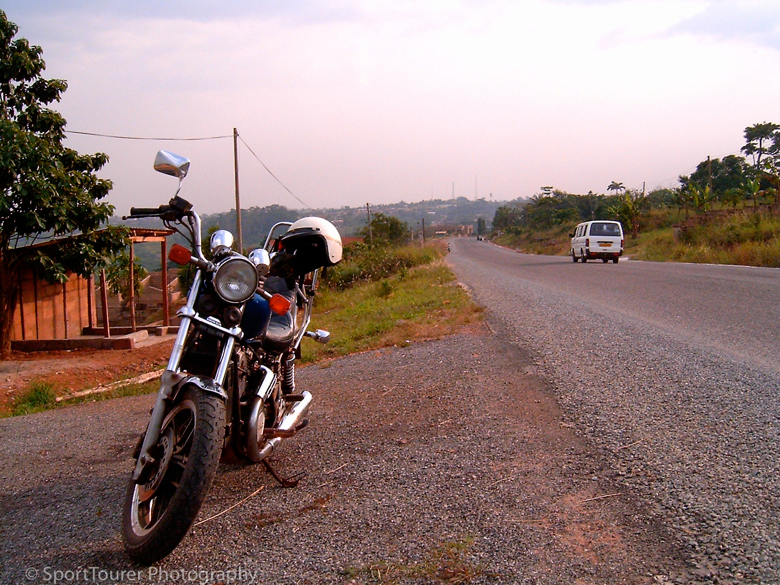  Amanorkrom, Ghana. Way up in the mountains above the capital city of Accra .....................  