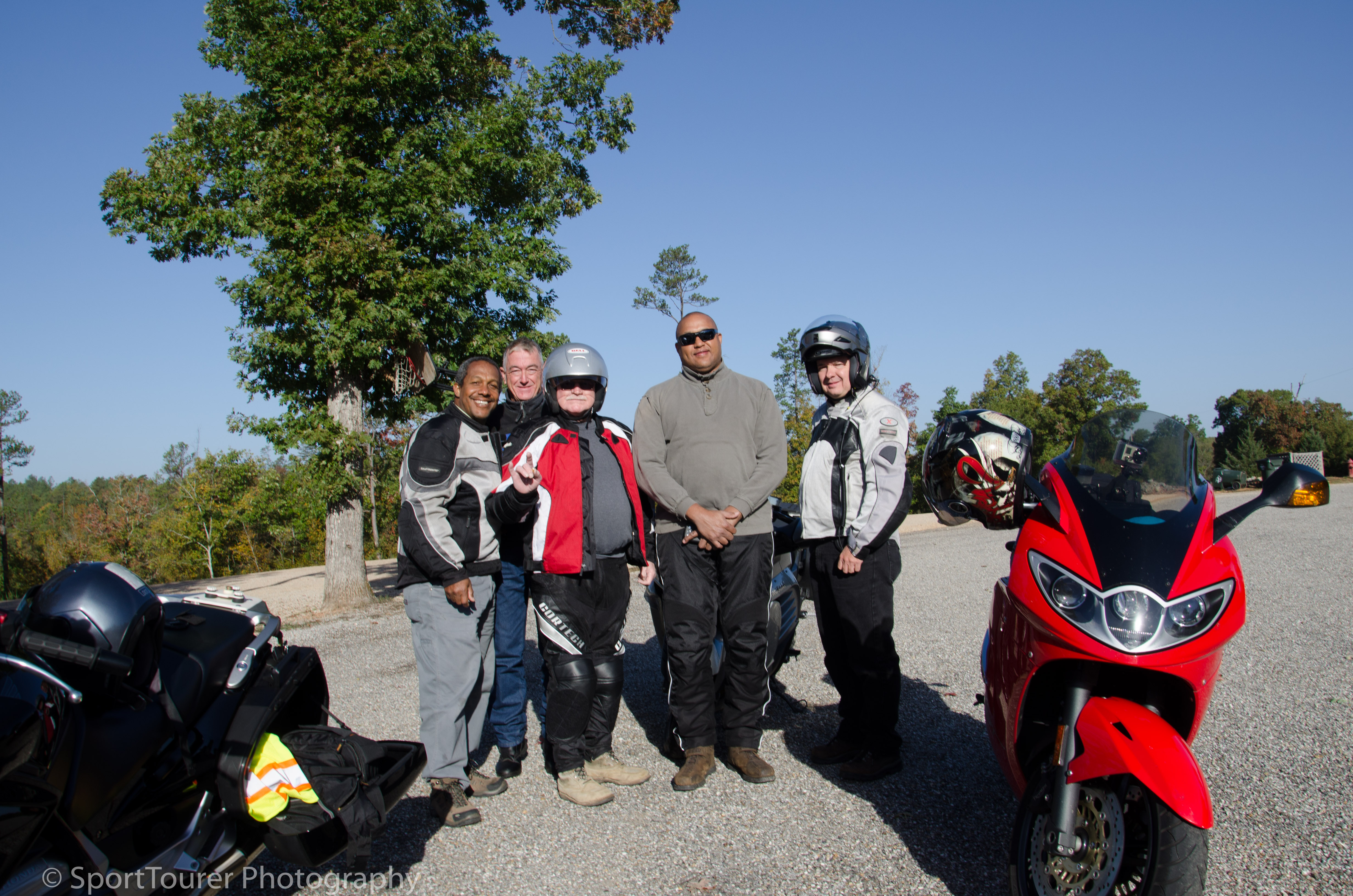  Mountain cruisin' buddies. L to R, yours truly, William, J.P., Tony and Henry. 