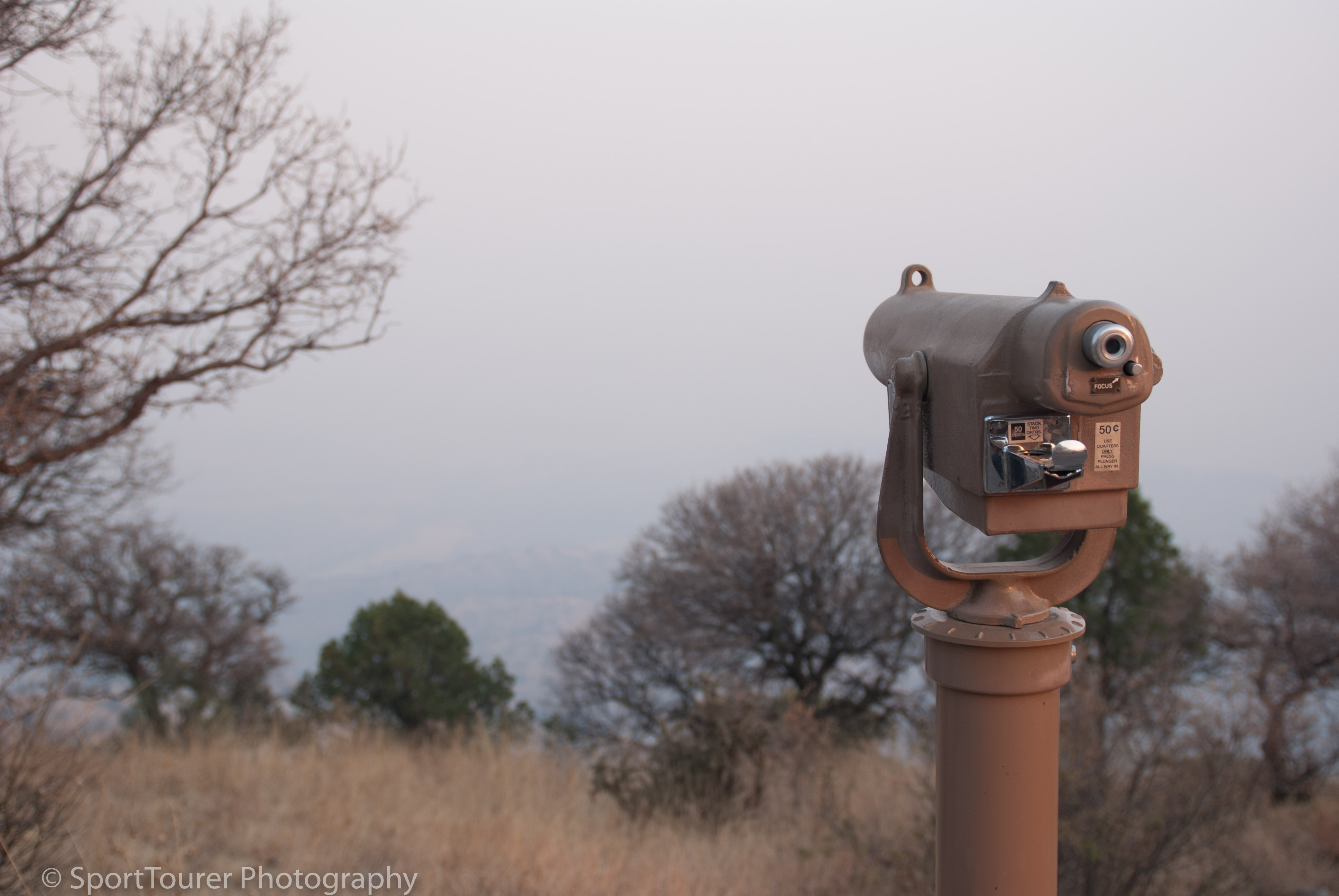  No need to peer into the valley, wouldn't yo agree? Nothing to see through the haze of smoke. 