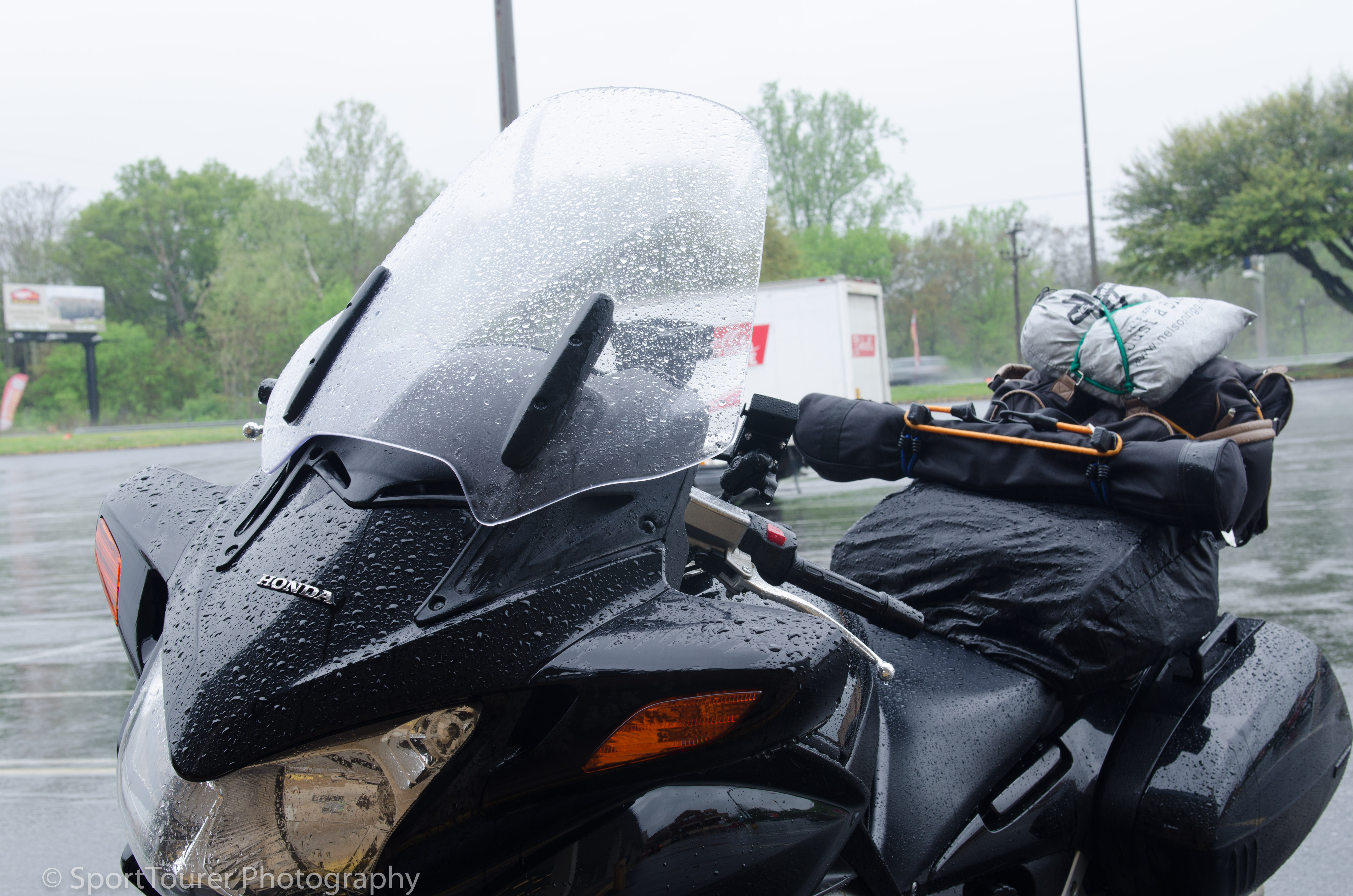  Good time for breakfast and a chance to get out of the relentless rain for a while. 