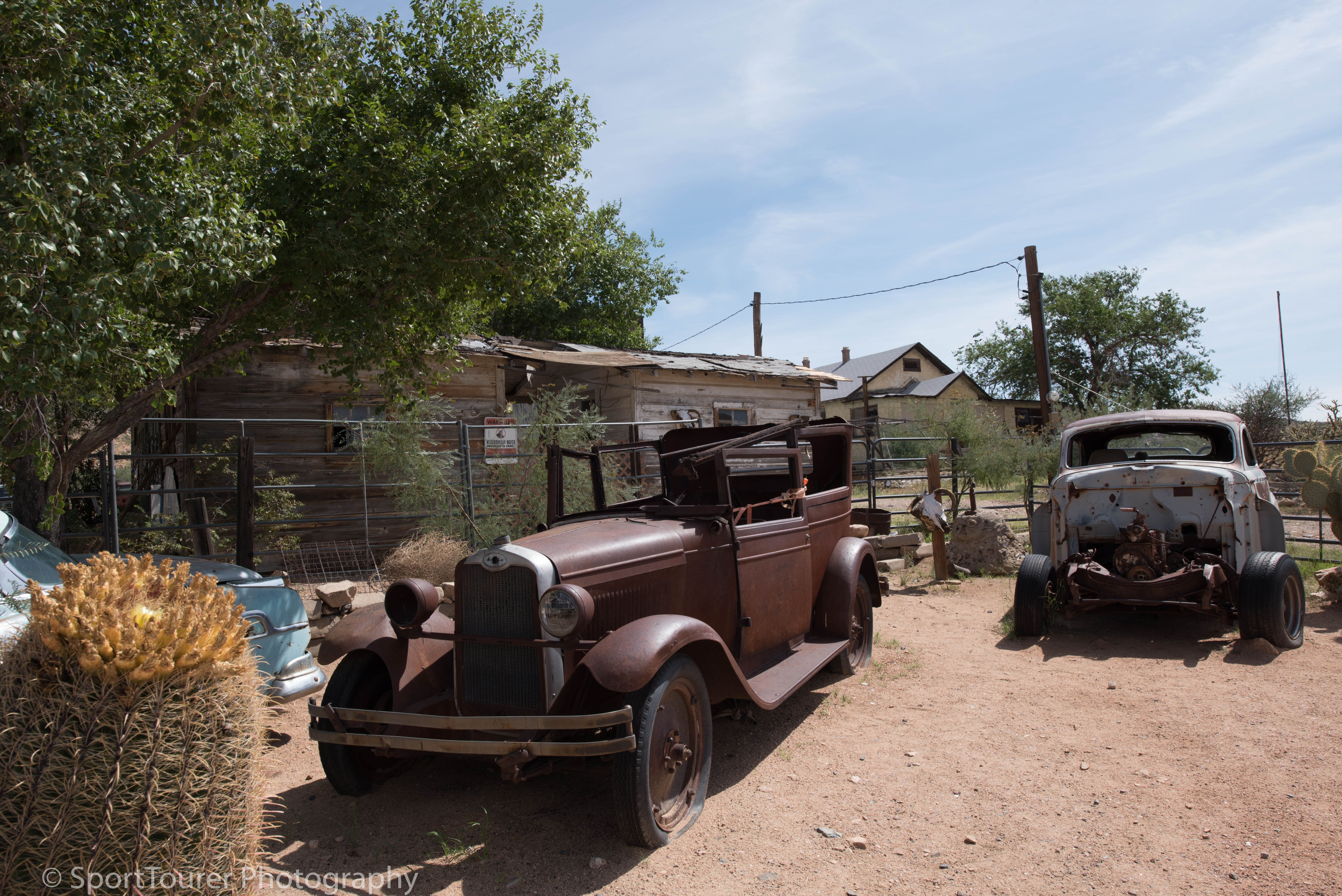  Old car relics along the way 