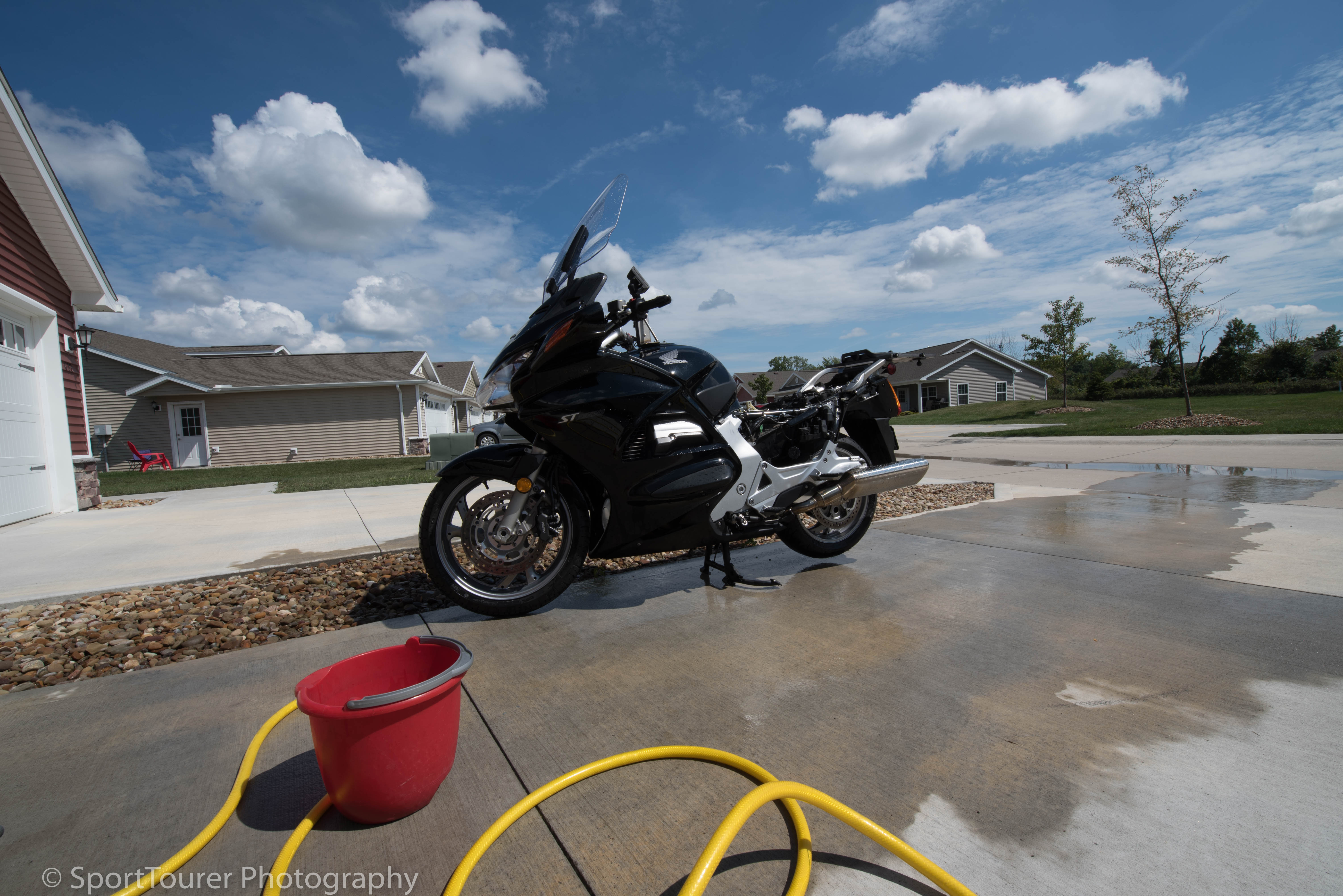  ... I gave her a well deserved bath! 