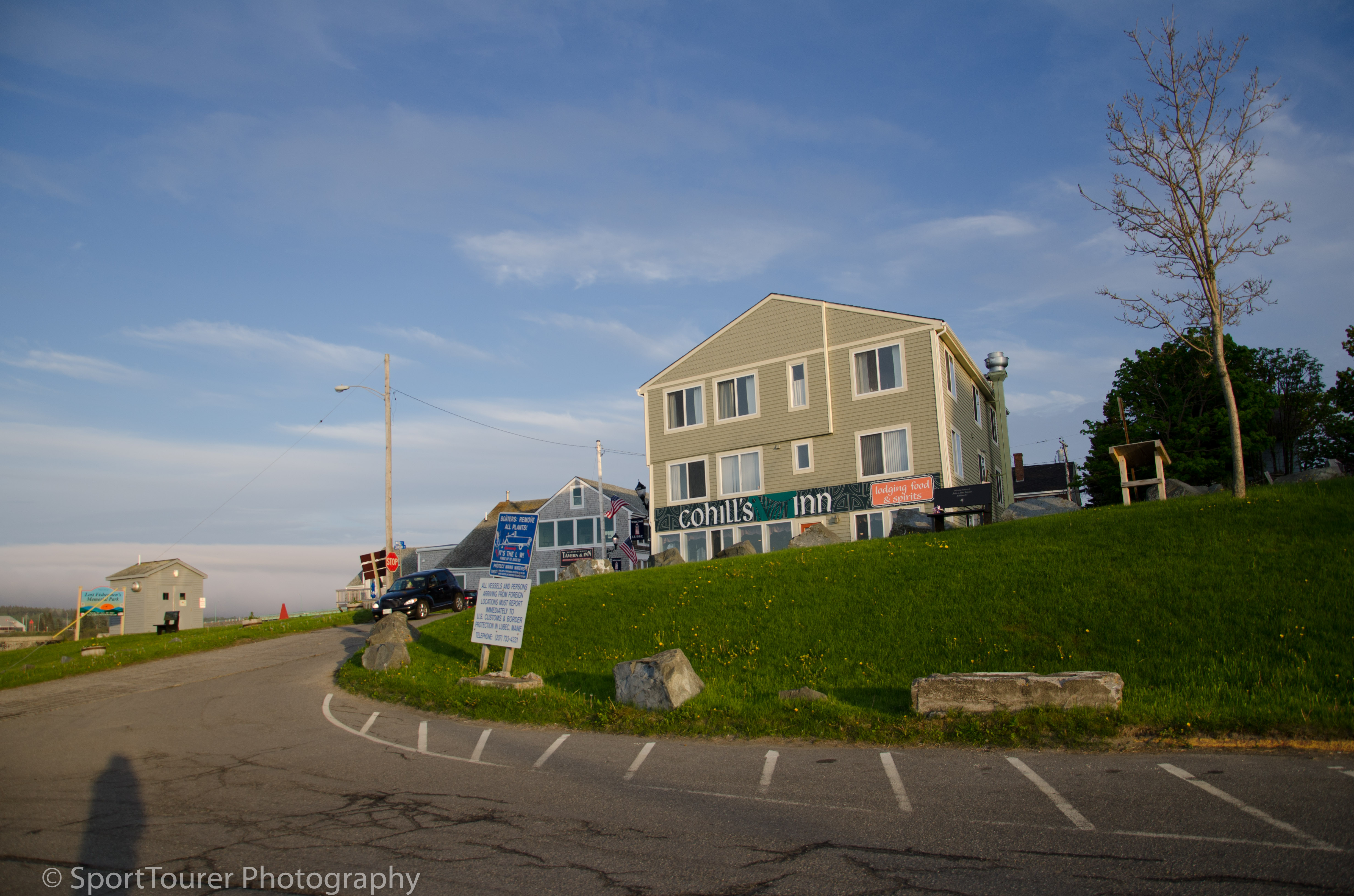 Cohill's Inn. My base for the night overlooking the Bay of Fundy. 