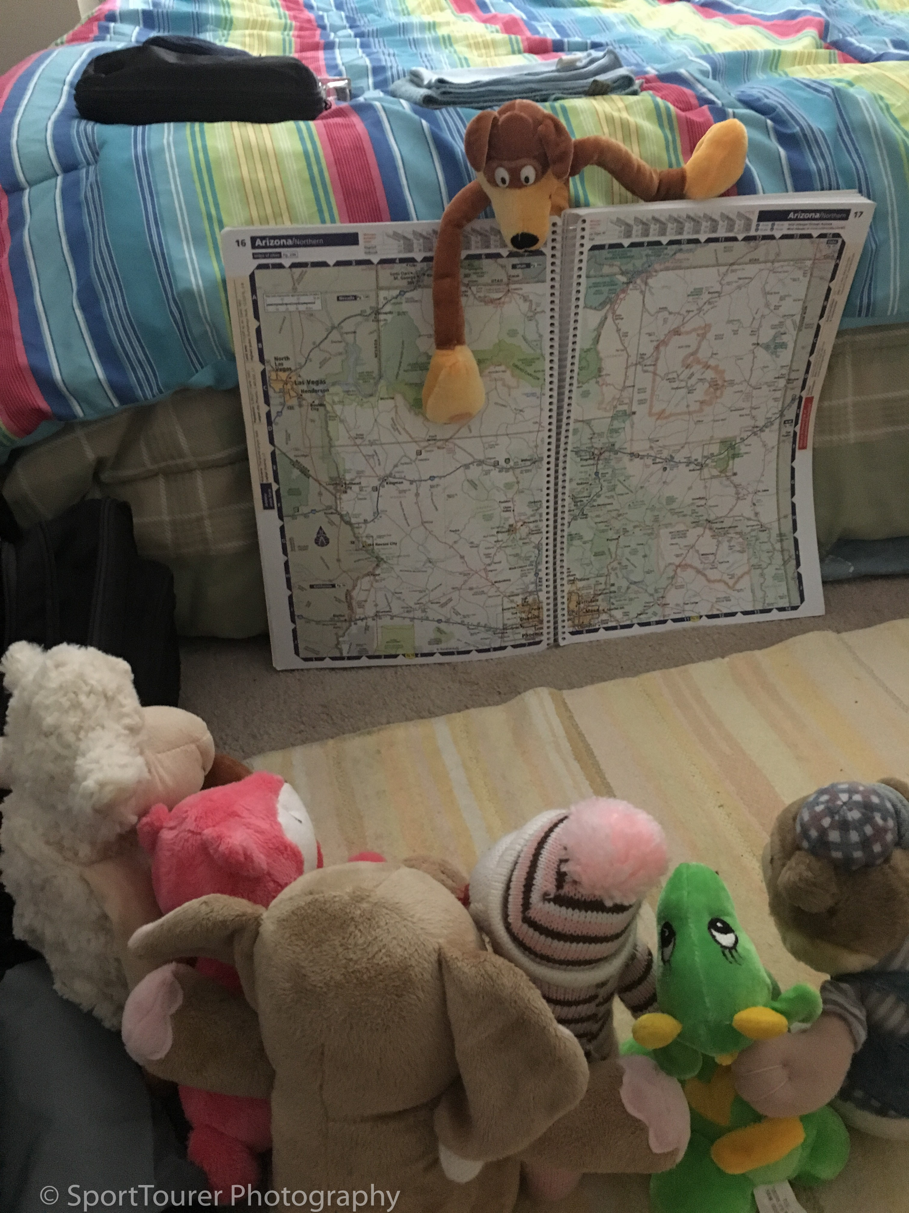  No doubt about it, the route will definitely take us through Monument Valley. 
